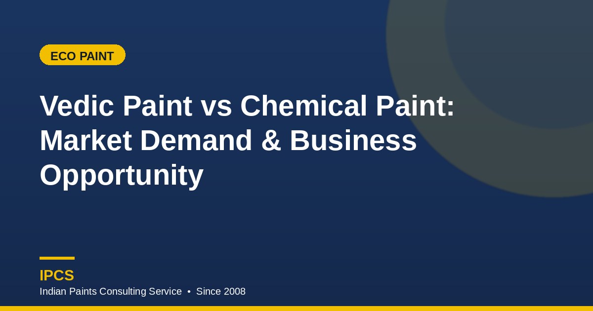 Vedic Paint vs Chemical Paint: Market Demand